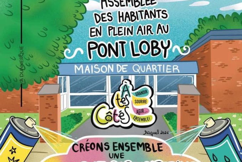 A G du Pont Loby et fresque participative